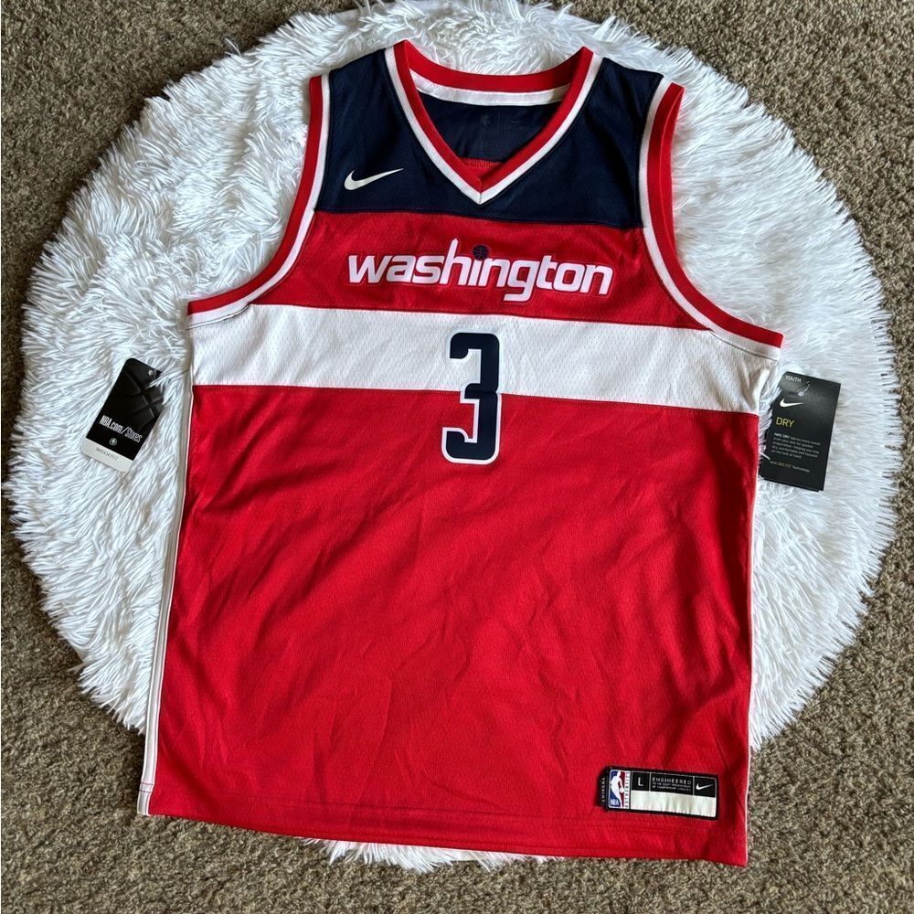 Nike NBA Washington Wizards Beal Jersey‎ New Boys Size Large